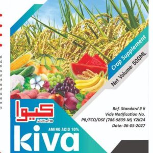 Kiva Amino Acid 10% – Premium Crop Supplement & Yield Booster (500ML) | Agraicy Life Sciences