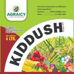 Kiddush Nitrogen 20% Liquid Fertilizer – High-Concentration Urea Supplement (4 LTR.) | Agraicy Life Sciences